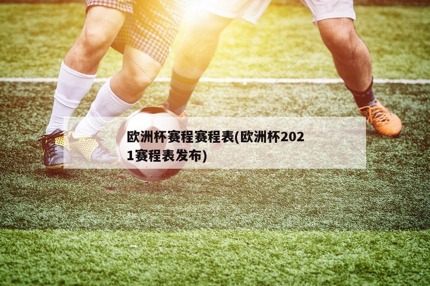 欧洲杯赛程赛程表(欧洲杯2021赛程表发布)