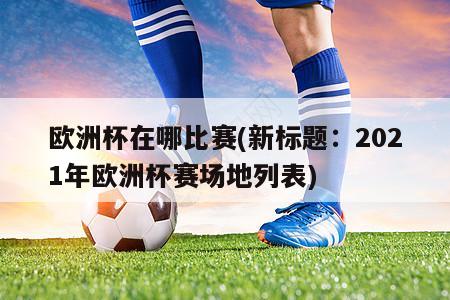 欧洲杯在哪比赛(新标题：2021年欧洲杯赛场地列表)